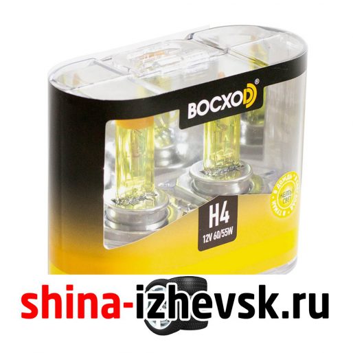 Лампа галогеновая BocxoD — H4-55 Вт-3000К, 2 шт. в Ижевске